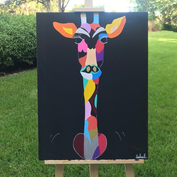 GIRAFFE 🦒 PAINTING 🎨 - Picture 3 of 3